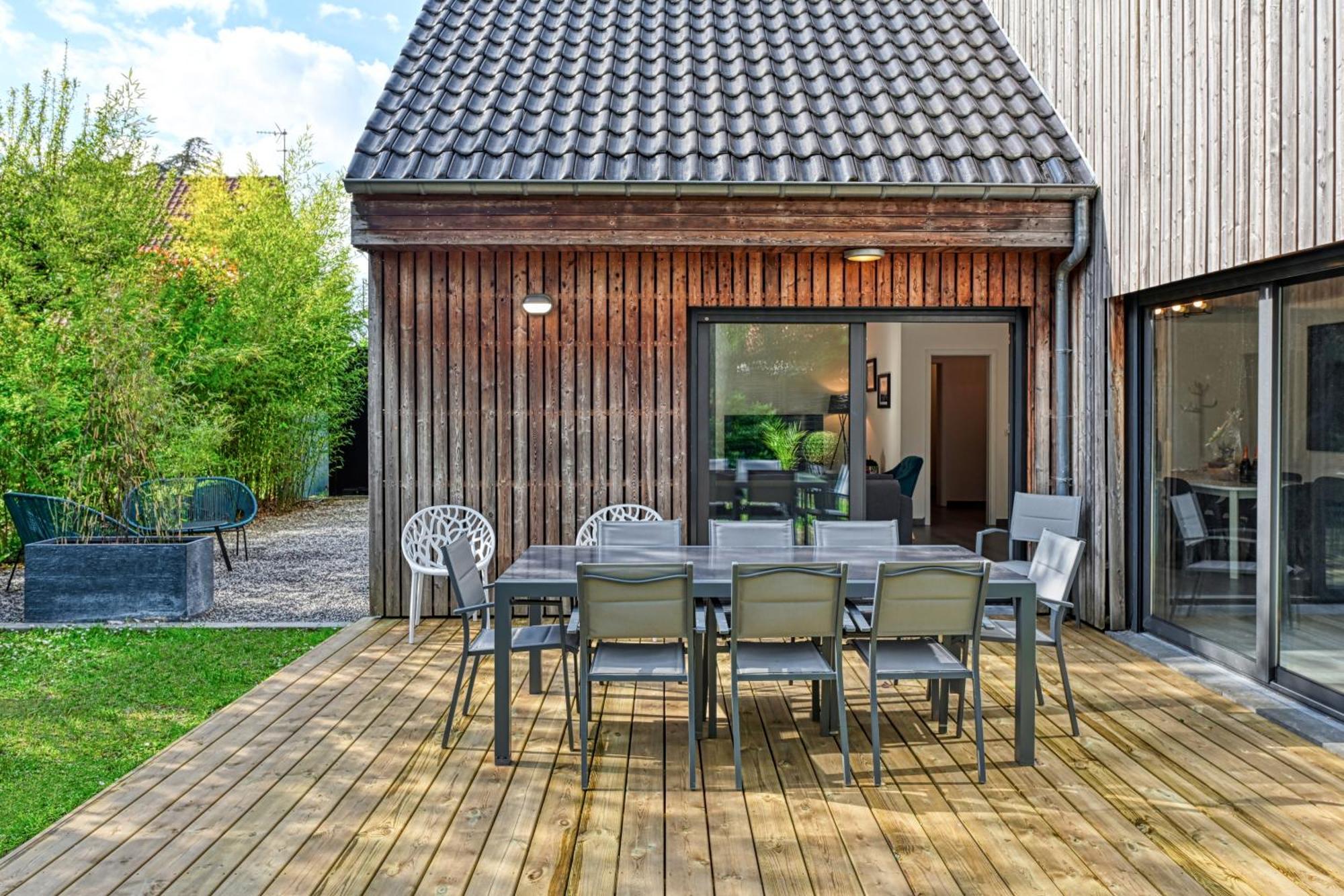 Villa Contemporaine 7 Minutes Du Centre De Lille Марк-ан-Барель Екстер'єр фото
